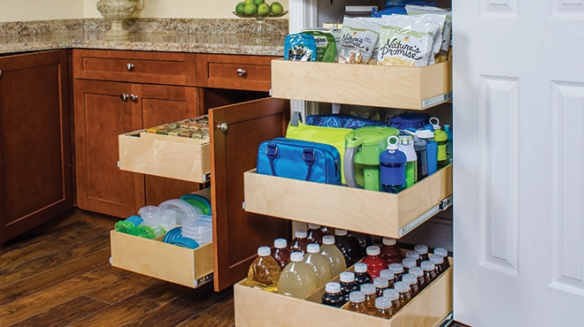 Custom kitchen pantry designs.