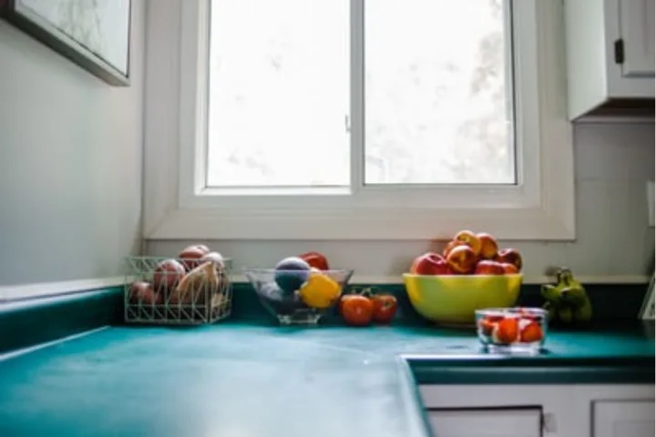 Kitchen window natural light