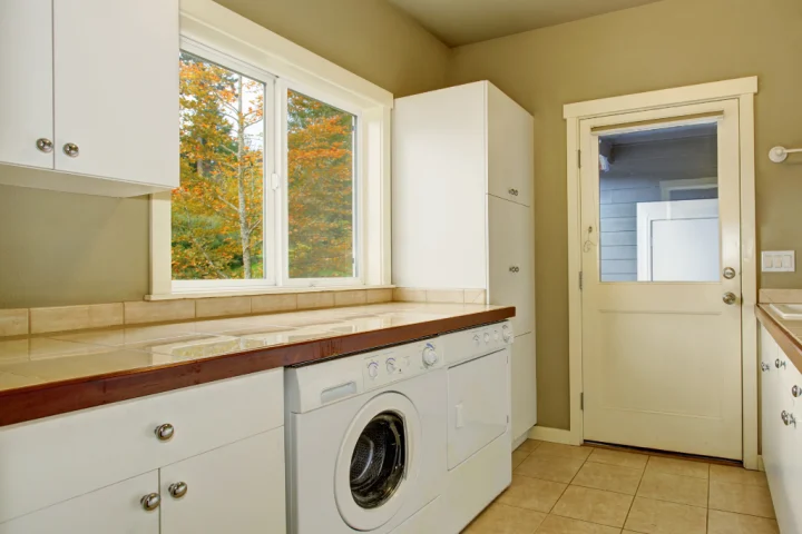 Custom cabinets allow you to create storage up high, down low, or from the floor to the ceiling.