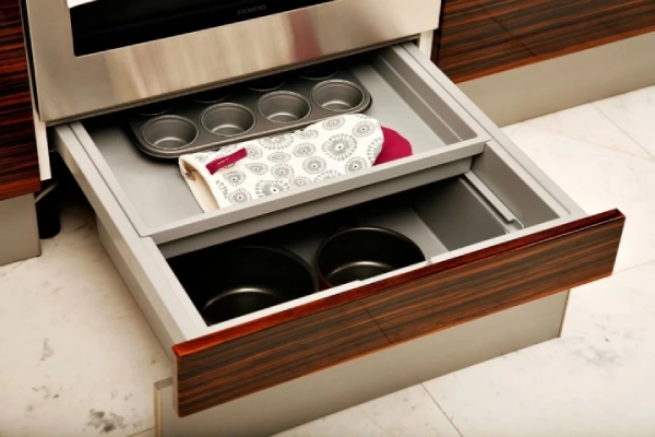 Kitchen drawers.