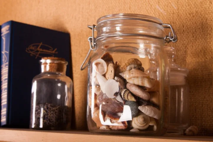 Mason jar for storage toy storage ideas for small spaces.